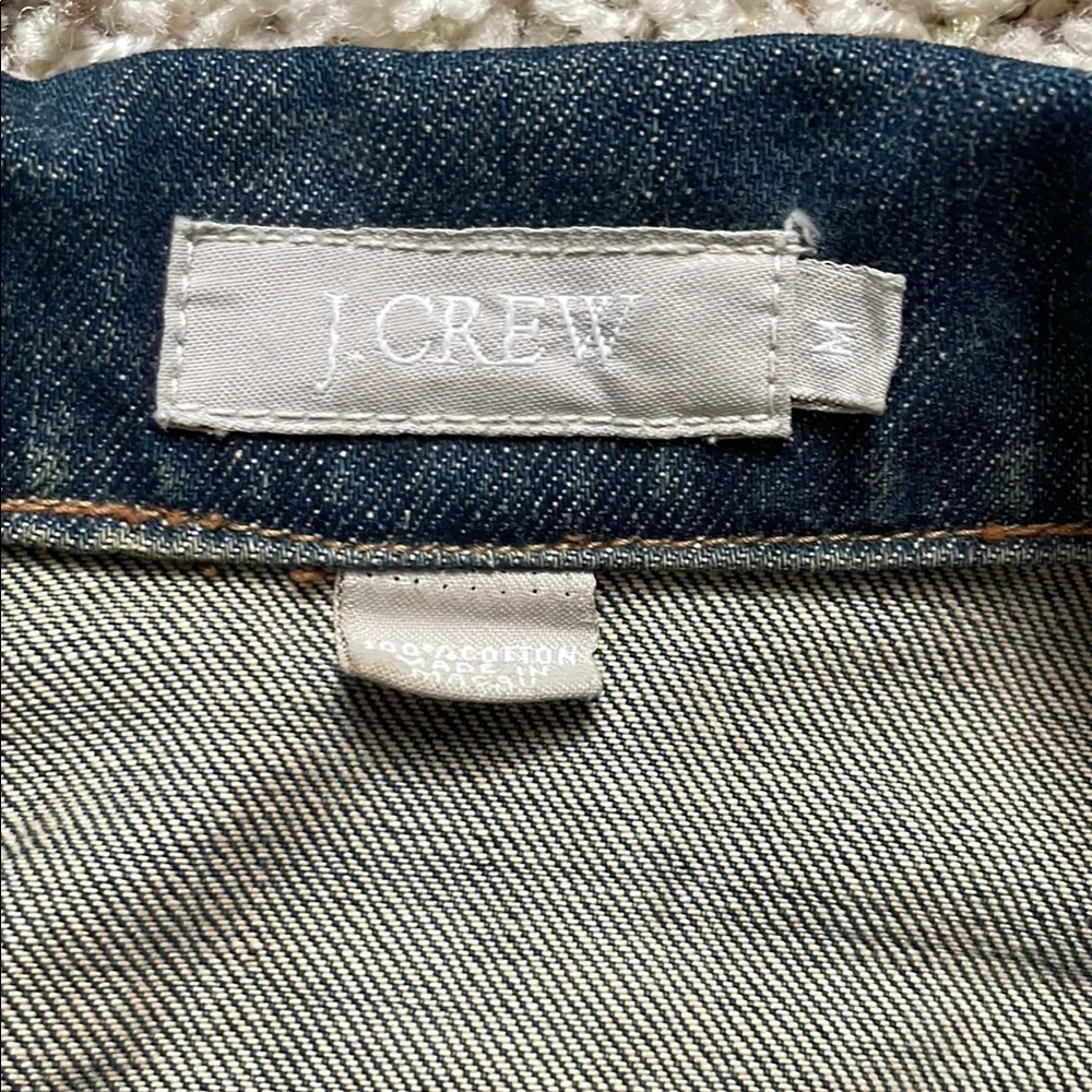 J. Crew Dark Blue Denim Jean Jacket